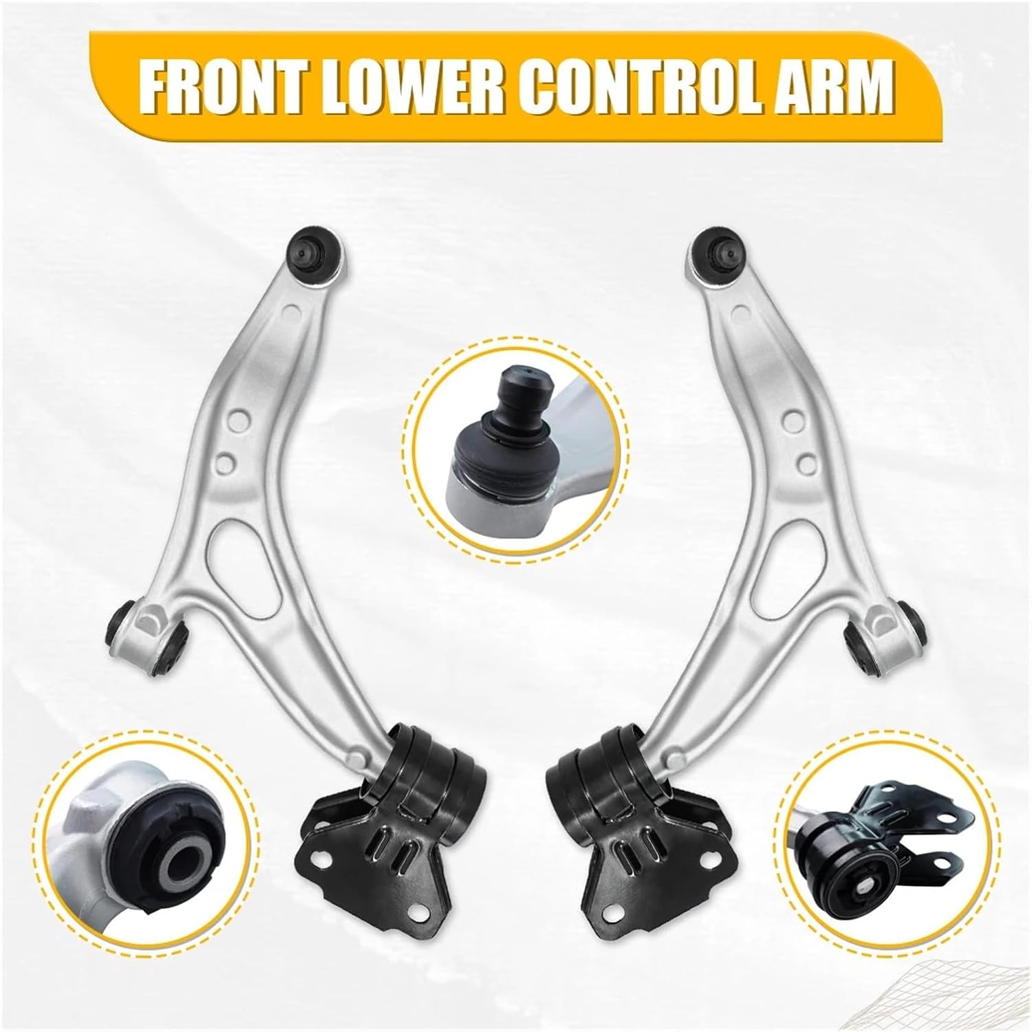 6 個フロントロアコントロールアームサスペンションタイロッドエンド